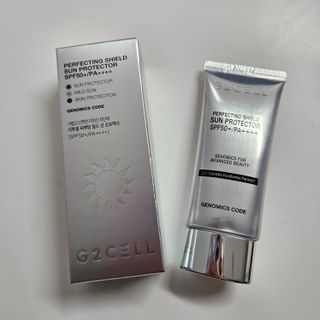 N [지투셀] 퍼펙팅 쉴드 선 프로텍터 — 5점을 준 리뷰어가 2024년 2월 올린 사용 사진