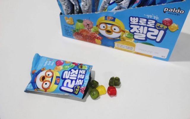 팔도 뽀로로 과일맛 젤리 리뷰 사진