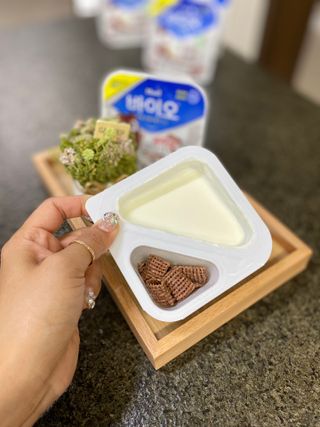 매일바이오 토핑요거트 — 5점을 준 리뷰어가 2021년 5월 올린 사용 사진