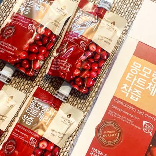 자연에온 몽모랑시 타트체리 착즙 100mL 10개입 2BOX — 4.5점을 준 리뷰어가 2021년 1월 올린 사용 사진