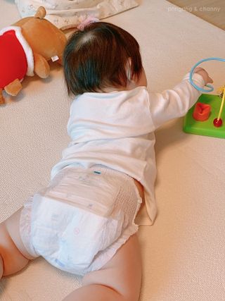 쿠잉 에어드라이  풀커버 팬티기저귀 (L/XL/XXL/XXXL) 1팩 — 5점을 준 리뷰어가 2022년 12월 올린 사용 사진