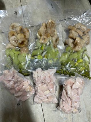 수플먼트 나는 마신닭!! 닭가슴살 주스키트, 먹기 힘들었던 닭가슴살 이제는 마시자 — 4점을 준 리뷰어가 2023년 1월 올린 사용 사진