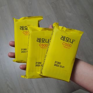 맛있는 비타민 습관 레모나 카카오프렌즈 에디션 — 5점을 준 리뷰어가 2021년 12월 올린 사용 사진