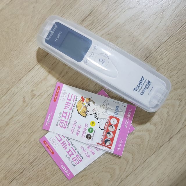 템프밴드 스티커 체온계 리뷰 사진