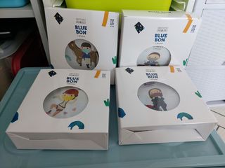 [블루 본 아이노우] 유아용 컬러마스크 40 PCS SET 2중 택 1 — 5점을 준 리뷰어가 2021년 5월 올린 사용 사진