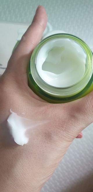 [후르디아] 민감피부 수분크림 비건 아보카도 크림 — 5점을 준 리뷰어가 2022년 8월 올린 사용 사진