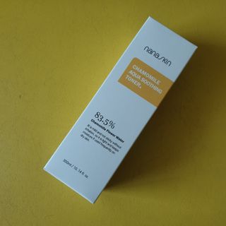 나나스킨 캐모마일아쿠아수딩토너 — 4점을 준 리뷰어가 2021년 5월 올린 사용 사진