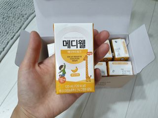 메디웰 페디아드링크 미니 바나나맛 — 4점을 준 리뷰어가 2022년 8월 올린 사용 사진