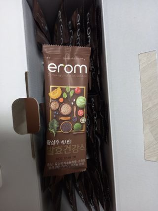 [이롬] 황성주박사의 발효건강식 30g x 30포 — 5점을 준 리뷰어가 2022년 7월 올린 사용 사진