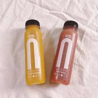 BLENDY'S 핑크 스무디+블론디 스무디 — 4점을 준 리뷰어가 2021년 10월 올린 사용 사진