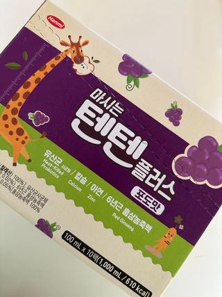 나우캠페인용 [한미사이언스] 우리 아이 튼튼, 엄마 마음 든든! 마시는텐텐 플러스 (100ml*10입) — 5점을 준 리뷰어가 2023년 12월 올린 사용 사진