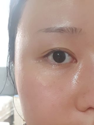 위시스 콜라겐 아이러쉬 볼륨 앰플 — 5점을 준 리뷰어가 2023년 3월 올린 사용 사진