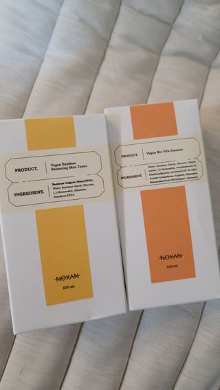 [녹산] 비건 대나무 밸런싱 수분 토너 + 비건 바이오 비타 에센스 — 4.5점을 준 리뷰어가 2022년 10월 올린 사용 사진