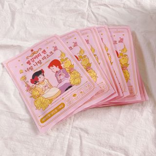 [숨그림]  덴탈마스크 짱구 우리아이 그리고 내가 쓰는 믿을수있는 케릭터 마스크  16종 — 5점을 준 리뷰어가 2021년 10월 올린 사용 사진