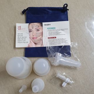 메디미케이알 커핑테라피 실리콘부항마사지 리프팅 페이스+바디 안티 셀룰 라이트 6pcs — 3점을 준 리뷰어가 2021년 2월 올린 사용 사진