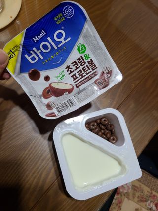 매일바이오 토핑요거트 — 5점을 준 리뷰어가 2021년 5월 올린 사용 사진