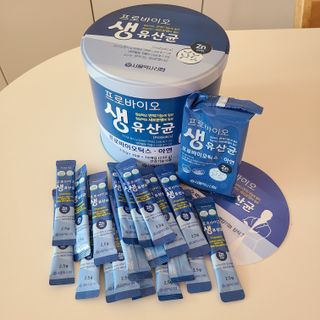 서울약사신협_프로바이오생유산균_2.5G x 100포 — 5점을 준 리뷰어가 2021년 3월 올린 사용 사진