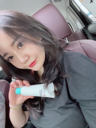 리더스코스메틱 리더스 카밍 바이오틱스 크림 마스크 — 5점을 준 리뷰어가 2021년 4월 올린 사용 사진
