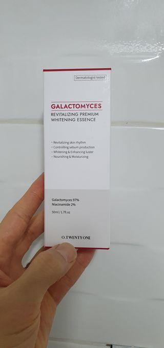 오투에니원 갈락토미세스 리바이탈라이징 프리미엄 화이트닝 에센스 50ml — 4점을 준 리뷰어가 2023년 1월 올린 사용 사진