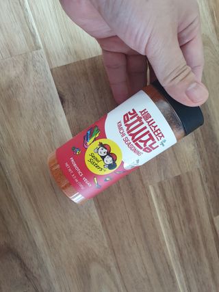 [서울시스터즈] 김치시즈닝 국내 최초 뿌려먹는 김치파우더 100g 1개+ 신제품 김치스낵 90g 2개 — 4점을 준 리뷰어가 2021년 8월 올린 사용 사진
