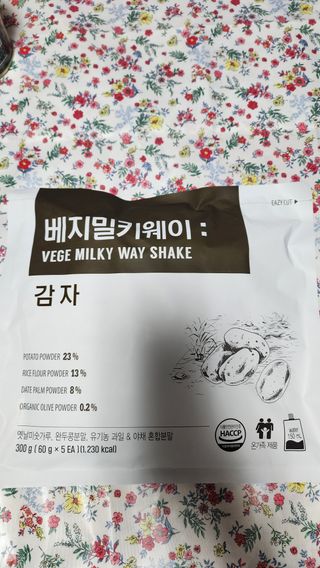 클린24시간 베지밀키웨이 감자 쉐이크 1세트 (5개) — 5점을 준 리뷰어가 2023년 5월 올린 사용 사진