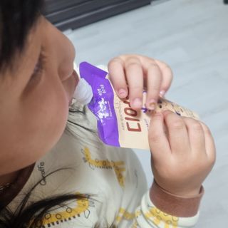 [몸엔용] 우리 아이 건강간식, 달콤한 녹용곤약젤리 디어팡 4종 — 5점을 준 리뷰어가 2022년 4월 올린 사용 사진