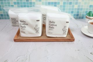 디어엘로디 프리미엄 유기농 베이비 솜티슈 40매 3 + 1 PACK — 5점을 준 리뷰어가 2021년 3월 올린 사용 사진