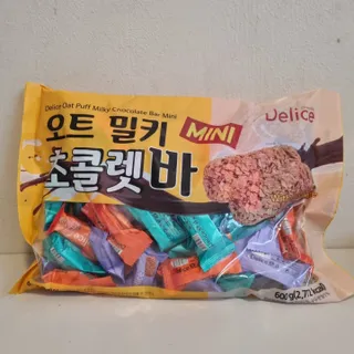 델리스 오트 밀키 초콜릿 바 — 5점을 준 리뷰어가 2022년 3월 올린 사용 사진