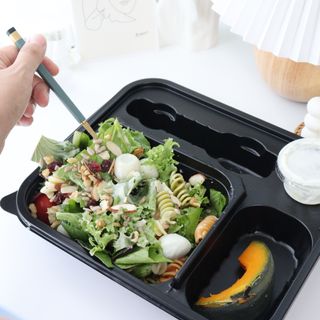 참살이도시락 작심삼일 샐러드도시락 3개 맛보기 새벽배송 또는 택배배송 — 5점을 준 리뷰어가 2021년 8월 올린 사용 사진