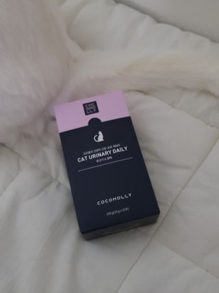 코코몰리 고양이 구강• 헤어볼 데일리 /신장• 요로 데일리 — 5점을 준 리뷰어가 2021년 3월 올린 사용 사진