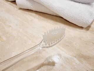 [심폐소생소] 무불소 임산부 천연 치약 — 5점을 준 리뷰어가 2021년 11월 올린 사용 사진
