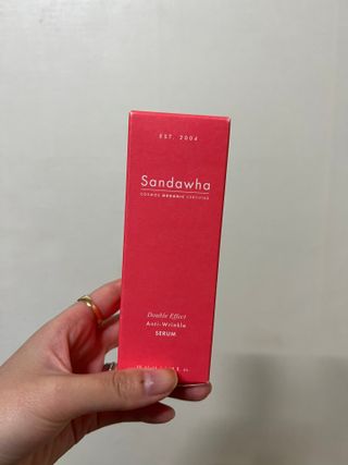 산다화 더블 이펙트 안티 링클 세럼 50ml — 4.5점을 준 리뷰어가 2022년 10월 올린 사용 사진