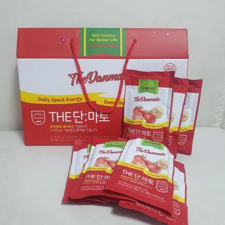 제이제이바이오 더단마토 프리미엄주스 100ml 30팩입 - 무설탕 스테비아 토마토즙 — 5점을 준 리뷰어가 2021년 12월 올린 사용 사진