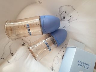 유비맘 PPSU 젖병 노꼭지_200ml_컬러 랜덤 발송 — 5점을 준 리뷰어가 2021년 1월 올린 사용 사진
