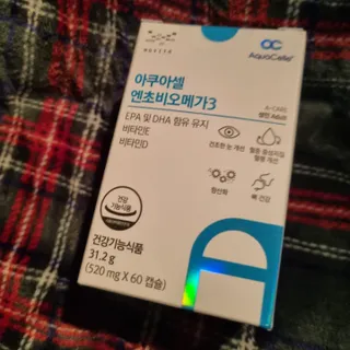 메디포스트 모비타 아쿠아셀 엔초비오메가3 60캡슐 — 4.5점을 준 리뷰어가 2022년 12월 올린 사용 사진