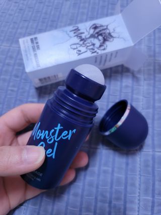 [바록스] 류현진 올인원 바디릴렉싱 몬스터겔 50ml — 5점을 준 리뷰어가 2021년 5월 올린 사용 사진