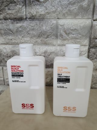트리플에스 탈모 샴푸 275ml + 실크 트리트먼트 275ml — 5점을 준 리뷰어가 2021년 2월 올린 사용 사진