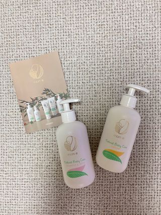 mom e 맘이 내추럴 베이비 케어 샴푸앤바스+로션 — 3점을 준 리뷰어가 2021년 1월 올린 사용 사진