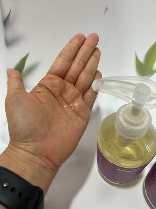 빅그린 베이비라인 3종세트 - 샴푸앤바디워시500ml,올인원로션500ml,바디크림170ml — 5점을 준 리뷰어가 2022년 11월 올린 사용 사진