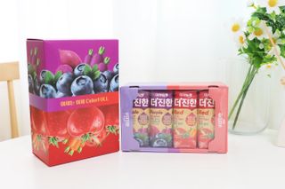 [롯데칠성] 야채듬뿍 더'진한 [롯데칠성] 야채는 이제 COLORFULL! 야채듬뿍  더 진한 레드 4개 +퍼플 4개 (총 8개) — 5점을 준 리뷰어가 2023년 6월 올린 사용 사진