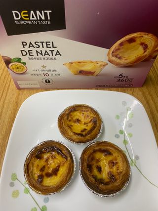 디앙뜨 포르투갈 에그타르트 오리지널 맛+패션후르츠 맛 중 택1 — 5점을 준 리뷰어가 2021년 7월 올린 사용 사진