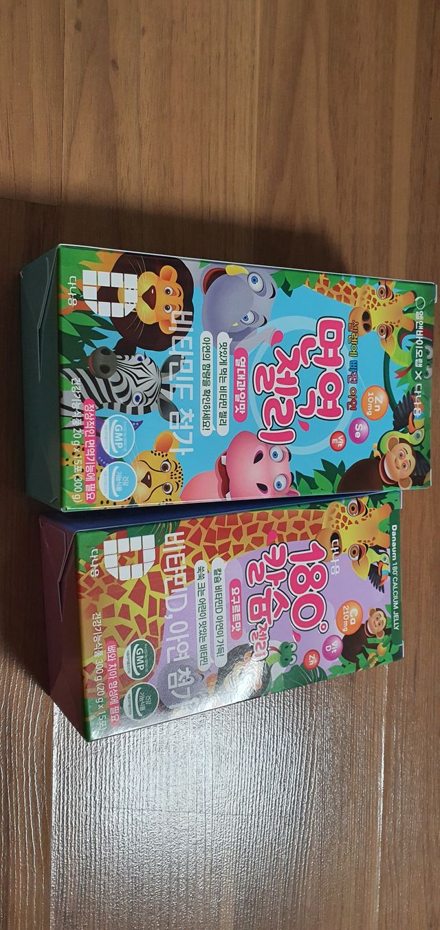 다나음 180도 칼슘젤리+아연면역젤리(열대과일맛) 리뷰 사진