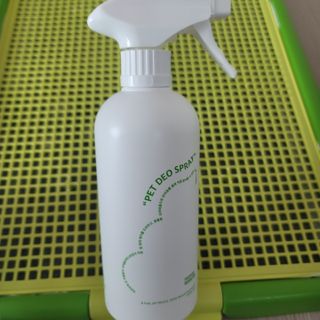 [푸푸몬스터] 비건 펫 데오 스프레이(탈취제) 500ml (유향/무향 택 1) — 5점을 준 리뷰어가 2022년 7월 올린 사용 사진