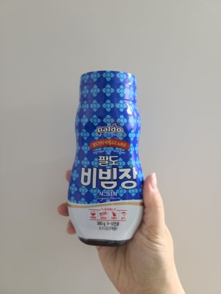 팔도비빔장 시그니처 380g 2개 — 4점을 준 리뷰어가 2022년 2월 올린 사용 사진