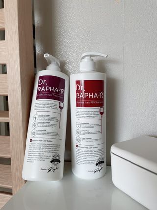 닥터라파알 레드 꽃향기 탈모샴푸 1,000ml + 트리트먼트 1,000ml — 5점을 준 리뷰어가 2021년 8월 올린 사용 사진