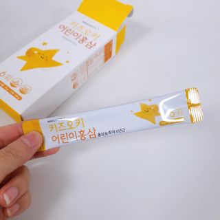 [이뮤니티플러스]우리아이 면역오키, 건강오키 _ 키즈오키 어린이홍삼 10포 1box — 4점을 준 리뷰어가 2022년 3월 올린 사용 사진