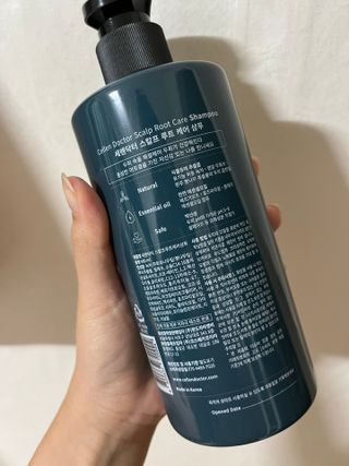 세렌닥터 스칼프 루트 케어 샴푸 — 5점을 준 리뷰어가 2022년 10월 올린 사용 사진