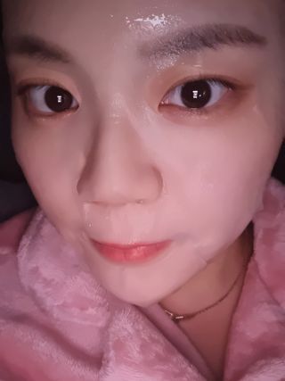 에이스노 레스큐 이미디에이트 수딩 시트마스크 — 5점을 준 리뷰어가 2021년 12월 올린 사용 사진