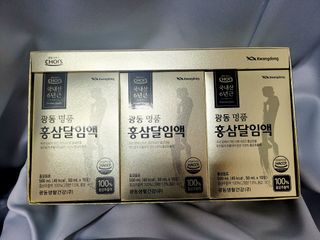 광동생활건강 광동 명품 홍삼달임액 50mL x 30포 — 4점을 준 리뷰어가 2023년 4월 올린 사용 사진