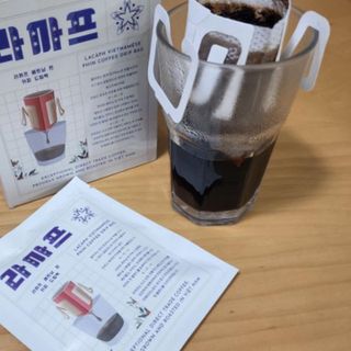 라까프 베트남 핀 커피 드립백 7개입 — 5점을 준 리뷰어가 2022년 9월 올린 사용 사진